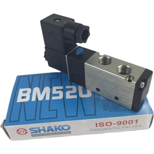 1piece Pneumatic solenoid valve commutation control BM520 BM520-02S two-position five-way single electric control