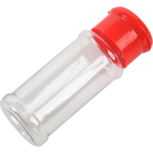 12 Pcs Plastic Spice Salt Pepper Shakers Seasoning Jar Can Barbecue Condiment Jar Bottles Cruet Container Kitchen Seasoning Box