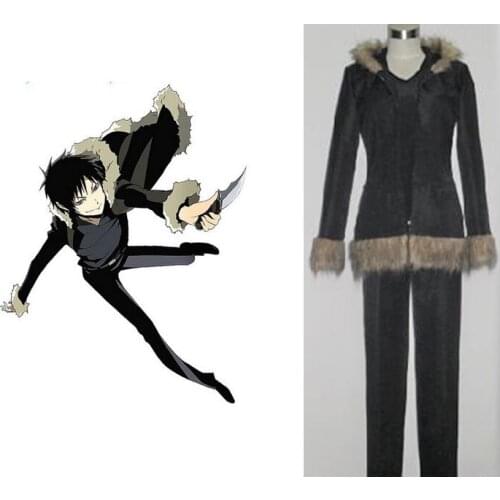 2016 Anime Durarara!! Izaya Orihara Cosplay Costume Full Set