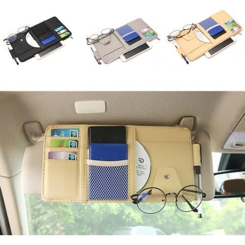 2021 Multifunctional sun visor storage clip Accessories For SsangYong Actyon Turismo Rodius Rexton Korando Kyron Musso Sports
