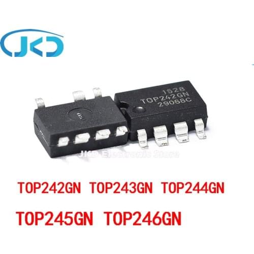 5pcs/lot TOP242GN TOP243GN TOP244GN TOP245GN TOP246GN SOP-7 SMD Power New and Original