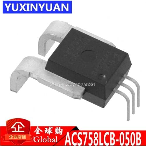 ACS758LCB-050B ACS758LCB-050B-PFF-T ACS758 ACS758LCB CB-5 SENSOR CURRENT 50A 5V BI 5-CB 1PCS