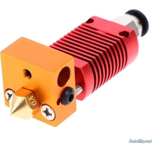 3D Printer Parts Extruder Hotend Kit Aluminum Heat Block Nozzle