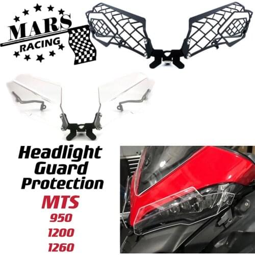 For DUCATI Multistrada MTS 950 1200 1260 MTS950 MTS 1200 MTS 1260 Motorcycle Headlight Protectior Grille Guard Cover