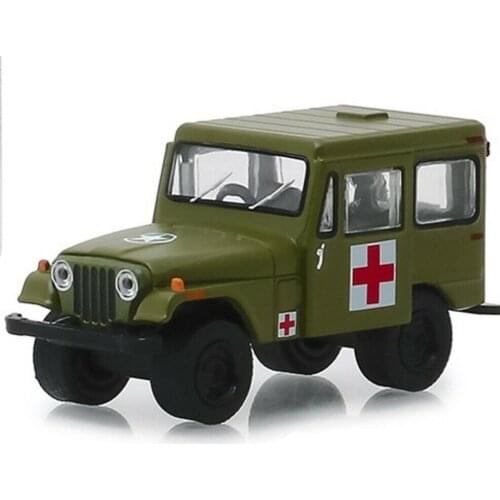 GreenLight 1:64 1976 J eep DJ-5 Green alloy toy car toys for children diecast model car Birthday gift