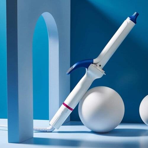 Ionic Infrared Ceramic Curling Iron Wand For Loose Curls & Waves Hair Curler Iron Incl Heat Resistant Glove Dual Voltage