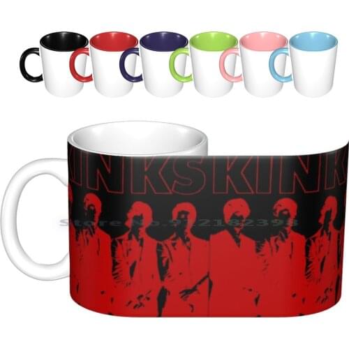 The Kinks Ceramic Mugs Coffee Cups Milk Tea Mug The Kinks Bumblefoot Ron Thal Pink Axl Slash Punk Hard Metal Stones Alice