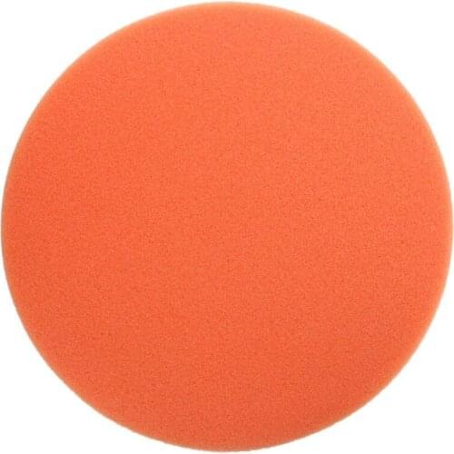 New Arrival 1Pc 180mm 7 Inch High Gross Buffing Polishing Pad Kit For Car Polisher Orange Flat