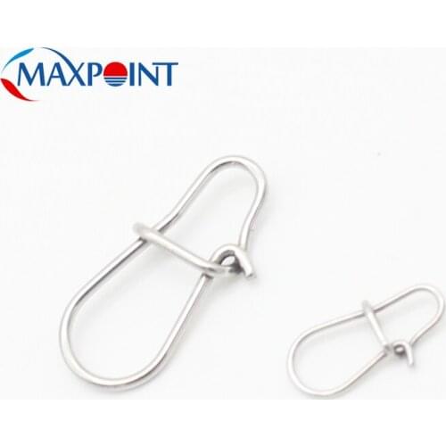 Fishing Snaps Fast Lock Snap for Fishing Lures and Fishing Lines Stainless Steel Tackles