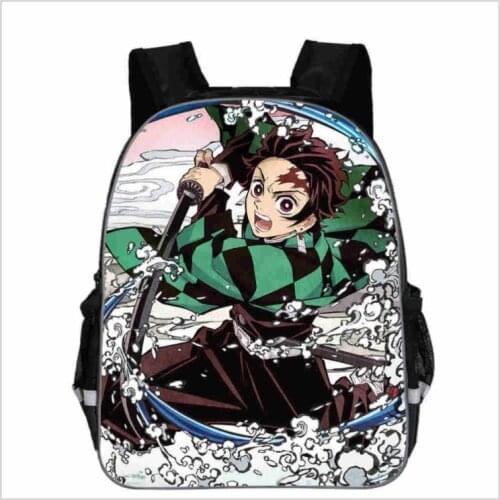 Demon Slayer Kimetsu No Yaiba Backpack 13/16inch Anime School Bags for Teenage Boys Girls Students Laptop Backpack Travel Bags