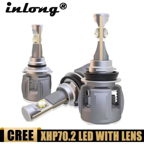 2Pcs Original Xhp70.2 H7 Led Bulbs No Error H4 LED Lamp 20000LM H8 H1 H11 9005 9006 HB4 Car Headlight 5500K 6000K Fog Light 12V