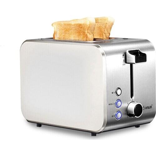Dongling stainless steel toaster hollow toaster self-operated toaster toaster wide slot breakfast machine toaster DL-8117
