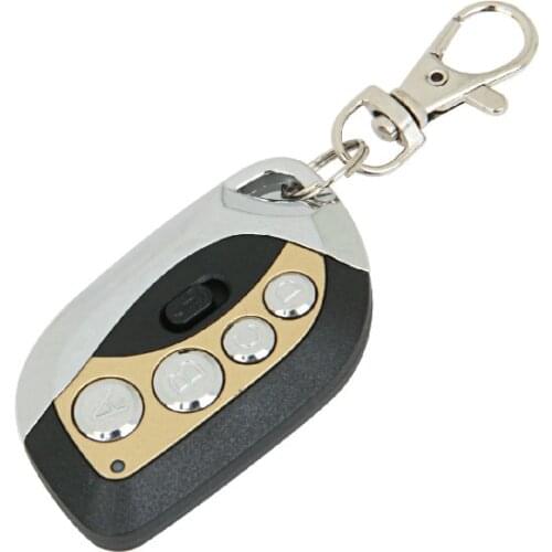 433 MHz Wireless Universal Remote Control Electric Cloning Universal Car Gate Garage Door Remote Control Key Fob Black