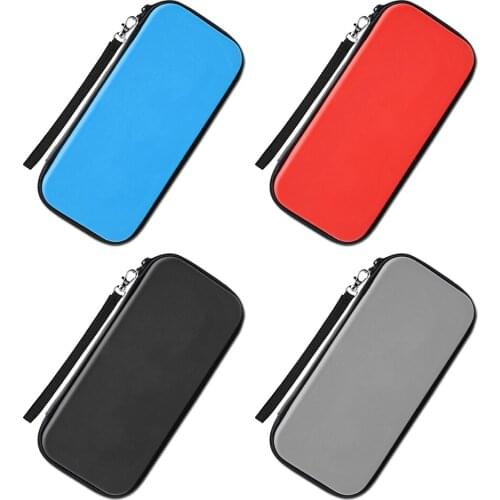 Hard Protective Pouch Bag For Nintendo Switch Console Waterproof Case Cover Bag with 5 Game Cartridge Slots Game Accessories