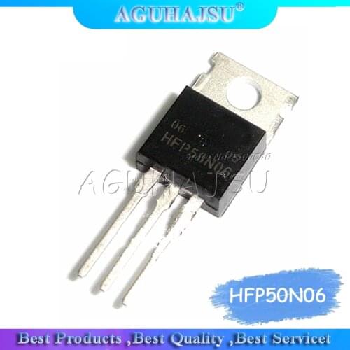 10pcs HFP50N06 TO-220 50N06 FET 50N 60V