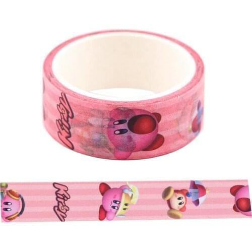10pcs/lot BH1428 Blinghero 15mmX5m Decorative Washi Tape Anime Adhesive Tape Masking Tape Printing Tapes Scrapbooking Sticker