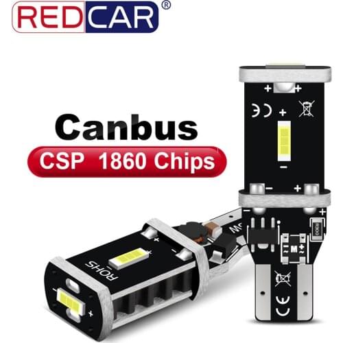 2pcs W16W T15 Led Bulb Canbus No Hyperflash 921 912 Led Bulb CSP 1860 Chips Auto Backup Reserve Super Bright Car Signal Lights