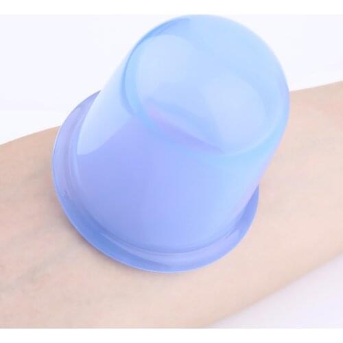Brand New 1 Set/4 Pcs Health Care back Anti Cellulite Silicone Vacuum Massage Eye Neck Face body Massager Cupping Cup 100% Hot