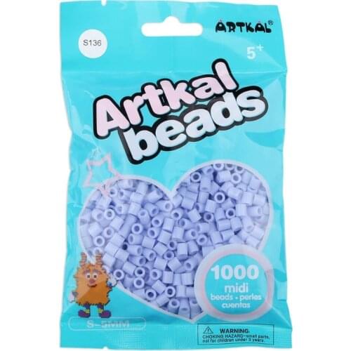 ARTKAL 1000 beads (S136-S159) Midi S-5mm perler beads hama fuse beads DIY educational toys