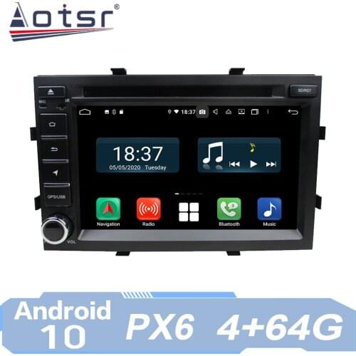 AOTSR Car Radio Auto Android 10 For Chevrolet Cobalt Spin Onix 2012 2018 GPS Navigation Multimedia DVD Player IPS PX6 AutoRadio