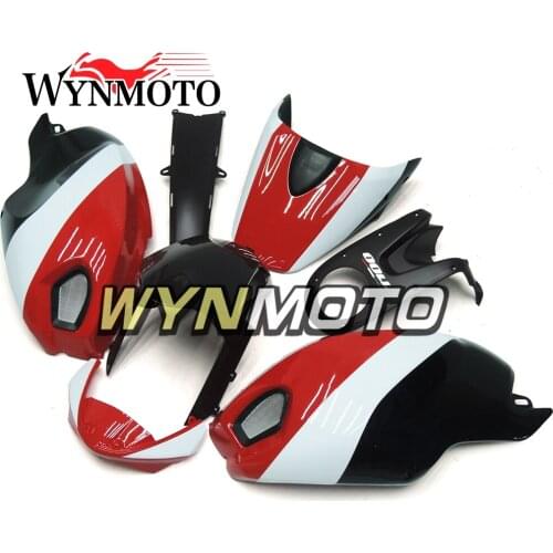 White Black Red Stripe Motorcycle Fairings For Ducati 696 796 795 1000 1100 Year 2009 2010 2011 Injection ABS Plastic Cowling
