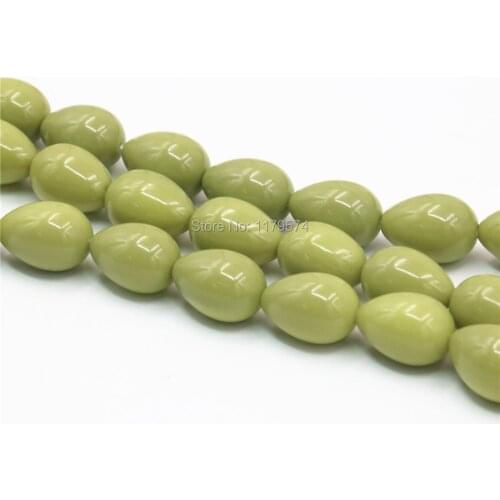 9x13mm Imitation Pearl Water Drop Shape Loose Beads Manual DIY Accessories Jewelry Making Design Gifts for Women Girls Christmas