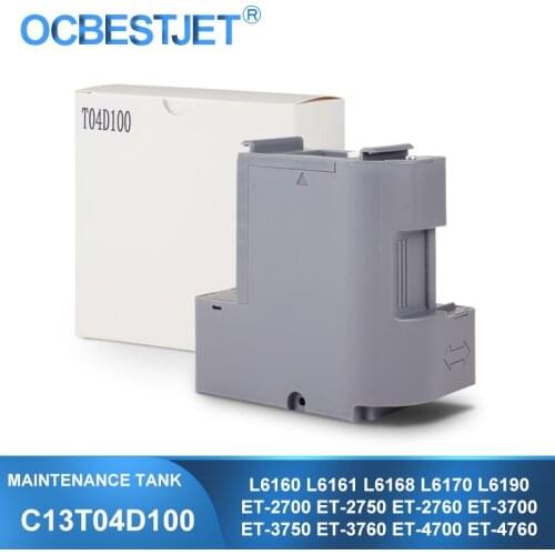 C13T04D100 T04D100 EcoTank Ink Maintenance Box Waste Ink Tank For Epson L6160 L6161 L6168 L6170 L6171 L6178 L6190 L6191 L6198