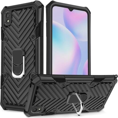 Kickstand Case For Redmi 6A 7A Note8 Note9s Note9 pro Poco M2 Pro 9A Magnetic Ring Shockproof Camera Protect Ultra Thin Cover