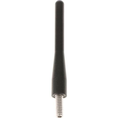 Black PVC Stubby Short Antenna 3' AM FM For Dodge RAM 1500 2500 3500
