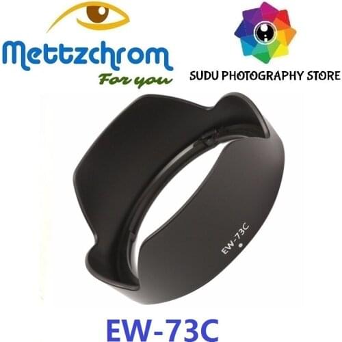 Mettzchrom EW-73C Lens Hood Flower for Canon EF-S 10-18mm f/4.5-5.6 IS STM Bayonet Mount
