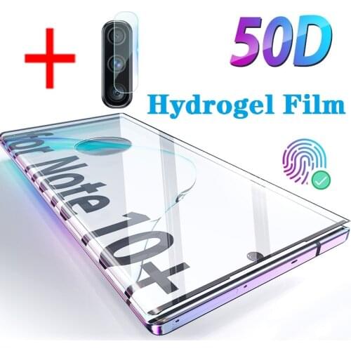 Hydrogel Film For Samsung Galaxy A51 A71 S20 fe S10 S9 S8 Plus Screen Protector Note 20 Ultra 10 Lite Not Glass