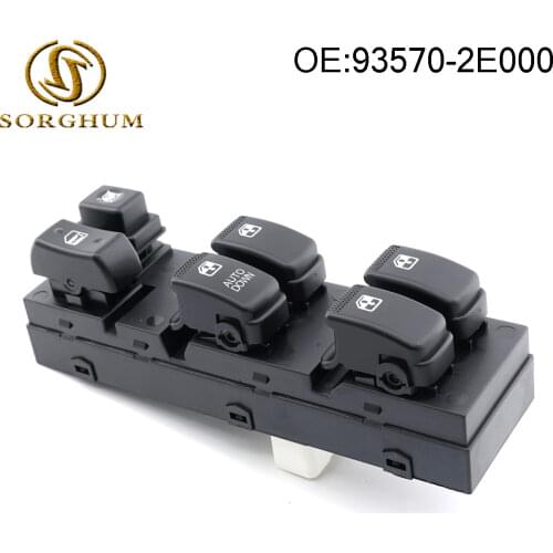 93570-2E000 Power Window Master Control Switch For 2005-2010 Hyundai Tucson