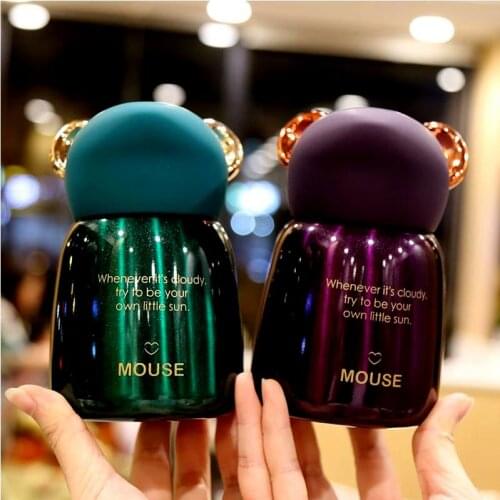 Insulation cup cartoon cute creative personality children trend water cup small students boys and girls Korean super Meng