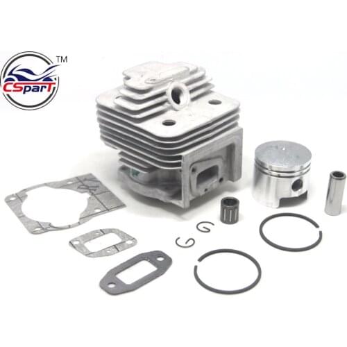44mm 10mm 52CC 44F-5 engine brush cutter cylinder block piston KITS with gasket