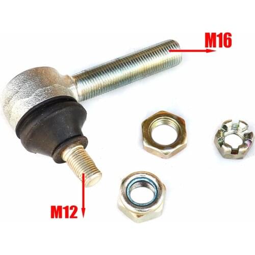65mm M16*M12 Tie Rod Ball Joint Kits For 50cc 70cc 90cc 110cc 125cc 150cc 200cc 250cc ATV Quad Motorcycle Parts