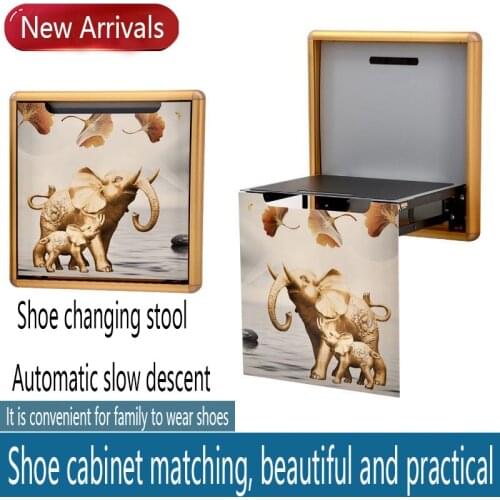 Living Room Furniture Hallway Ottoman Waiting Folding Chairs Computer Chair Shoe Changing Stool Decorative Painting Of Porch Box