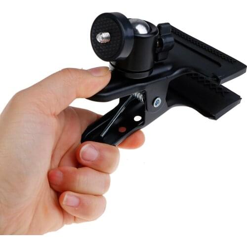 Multi-function Clip Clamp Holder Mount With Standard Ball Head 1/4 Screw Photography Accessories For Camera Holder