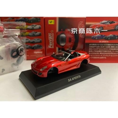 KYOSHO 1/64 FERRARI SA Aperta convertible Collect die casting alloy assembled trolley model
