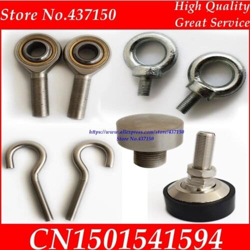 Complete set of S type weighing tension sensor rings hook screw bolt joint bearing wheel sensor head weight sensor load cell