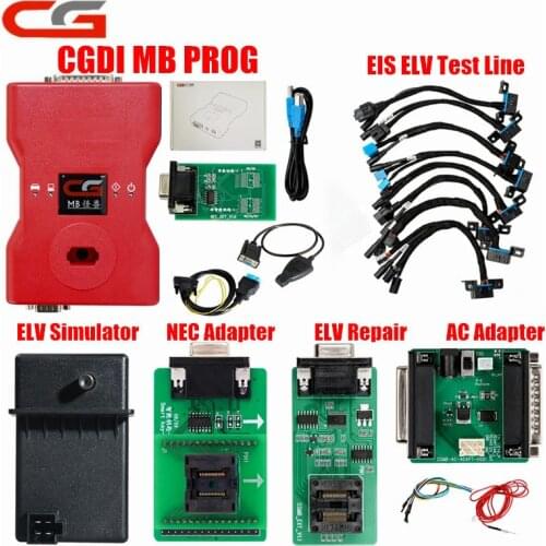 CGDI Prog MB For Benz Support All Key Lost Fastest Add CGDI MB Auto Key Programmer Online Password Calculation Original Upgrade