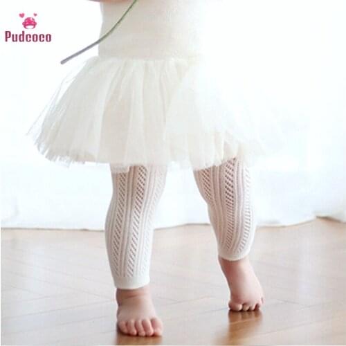 Pudcoco Ultrathin Thermal Insulation Newborn Tights Baby Girl Long Pants Toddler Baby Girls Cotton Autumn Outwear Bebe Underwear