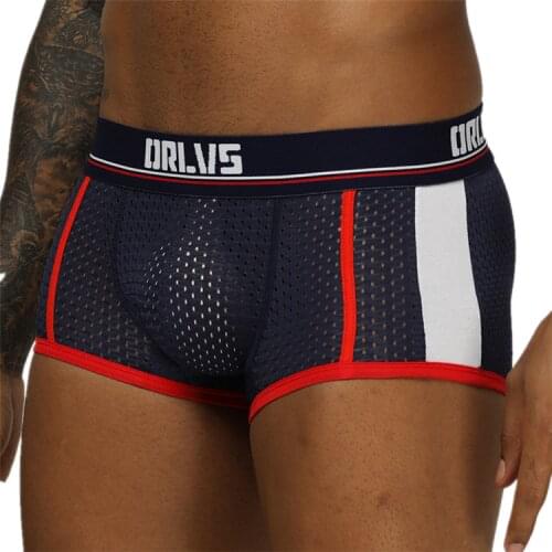 Mesh Cotton Boxershorts Men Comforable Panties Set трусы мужские боксеры Gay Sexy Underwear Man Boxer 2021 Hot 20 Style M-XXL