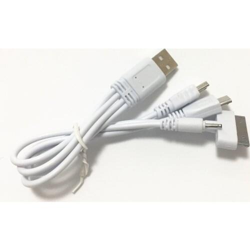 4in1 Universal USB Wall Charger Travel Power Charging Cable USB for Nokia IPhone 4 4S IPod Samsung