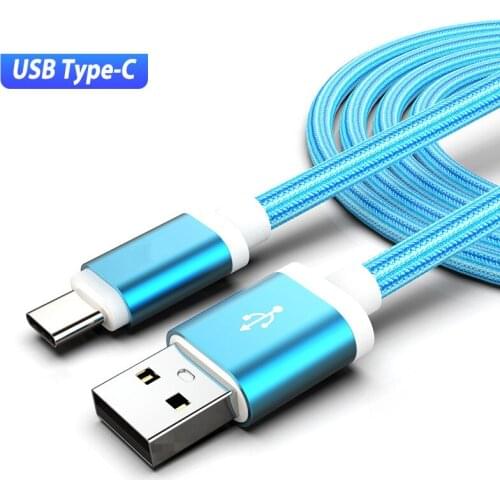 3M 2M 1M 25CM USB Type C Phone Charger Cable For Xiaomi A3 CC9 9 9T 10 Pro Samsung A51 A71 A70 A50 S20 S10 S10E Charging Cable