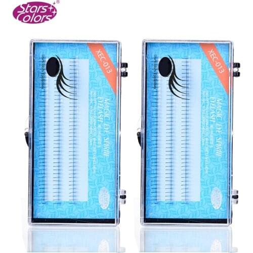 20 boxes/lot Natural false eye lashes Super soft 0.07mm Thickness C/D Curl Silk Lashes 3D lashes Makeup Eyelash Extension