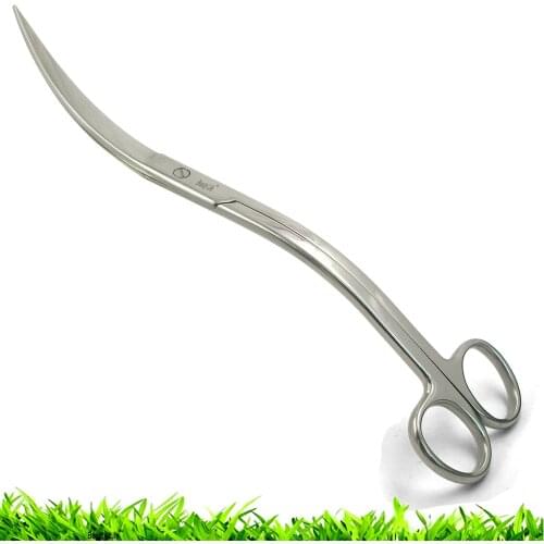Aquarium Wave Stainless Steel Live Plant Tank Scissor Plier Tool 25CM Aquarium Live Tank Plant Aquascaping Kit Wave Scissors