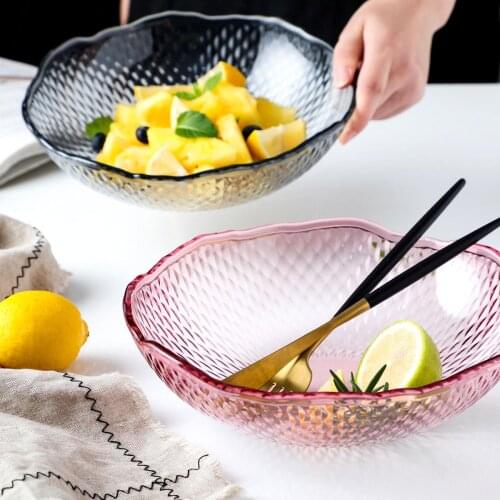 Diamond Fruit Plate Salad Candy Dish Serving Platter Tray Plastic Plates Snacks Nuts Desserts Plates Restaurant Home Party