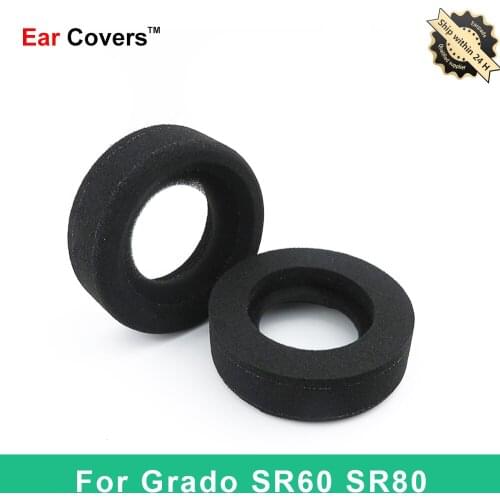 Ear Covers Ear Pads For Grado SR60 SR80 Headphone Replacement Earpads Ear-cushions Parts Vent
