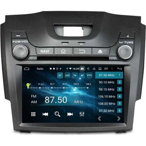 CarPlay PX6 4gb+64gb 8" Android 10 Car Radio DVD GPS Bluetooth 5.0 WIF for Chevrolet S10 Isuzu D-Max 2013 2014 2015 2016 2017