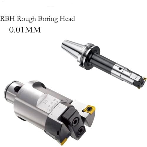 Free delievery High precision RBH120-164mm Twin-bit Rough Boring Head used for deep holes accuracy 0.02mm used for deep holes